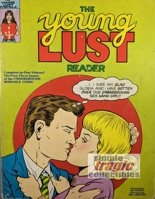 The Young Lust Reader Comic Book Cover Art