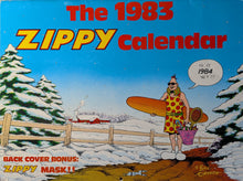 Load image into Gallery viewer, 1983 ZIPPY Calendar Front Cover Art
