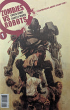 Load image into Gallery viewer, Zombies Vs. Robots #1 Comic Book Cover Art by Ashley Wood
