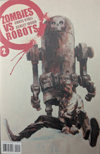 Load image into Gallery viewer, Zombies Vs. Robots #2 Comic Book Cover Art by Ashley Wood
