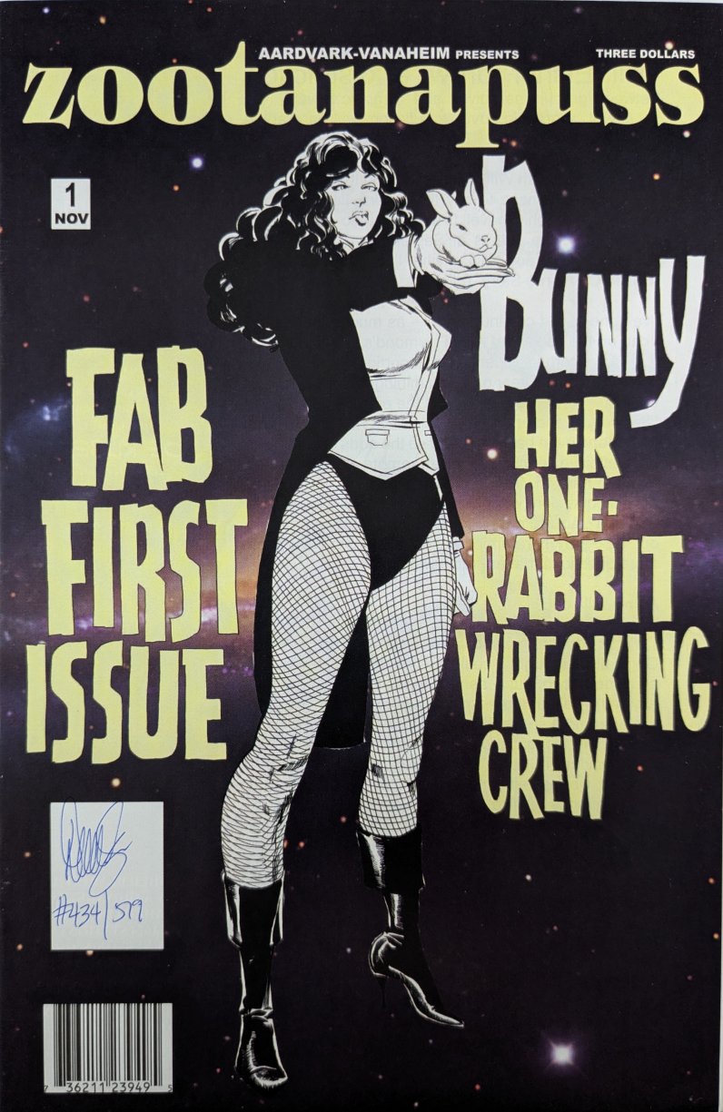 Glamourpuss #22 / Zootanapuss #1 Comic Book Cover Art by Dave Sim