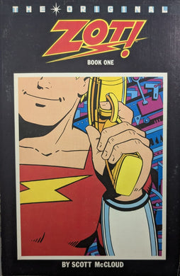The Original Zot Trade Paperback Book One Cover Art by Scott McCloud
