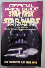 Load image into Gallery viewer, The Official Price Guide To Star Wars And Star Trek Collectibles. Third Edition Cover Art
