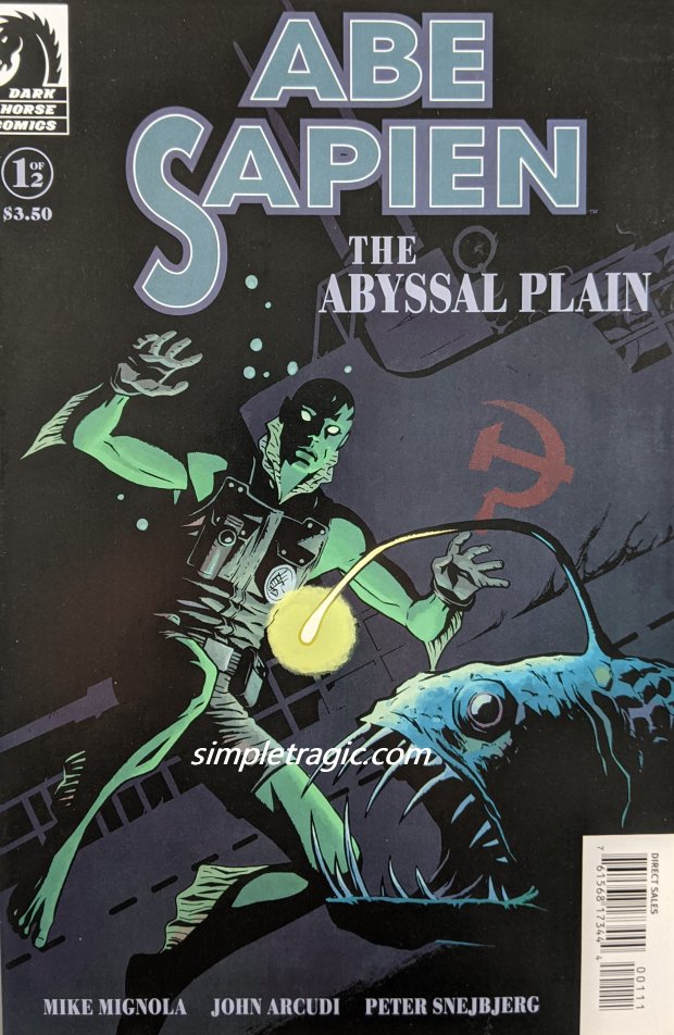 Abe Sapien: The Abyssal Plain (2010) #1 (of 2) (Variant)