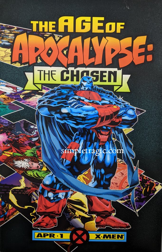 Age Of Apocalypse The Chosen Comic Book Cover Art