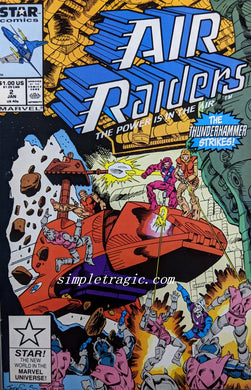 Air Raiders #2 Comic Book Cover Art