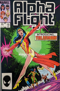 Alpha Flight #19 Comic Book Cover Art