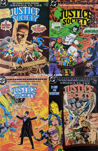 America Vs. The Justice Society (1985) #1-4 Complete Set