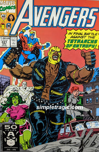 Avengers #331 Comic Book Cover Art