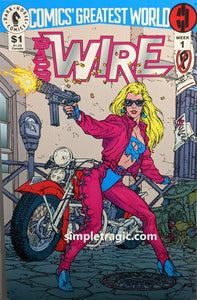 Comics Greatest World Barb Wire #1 Cover Art