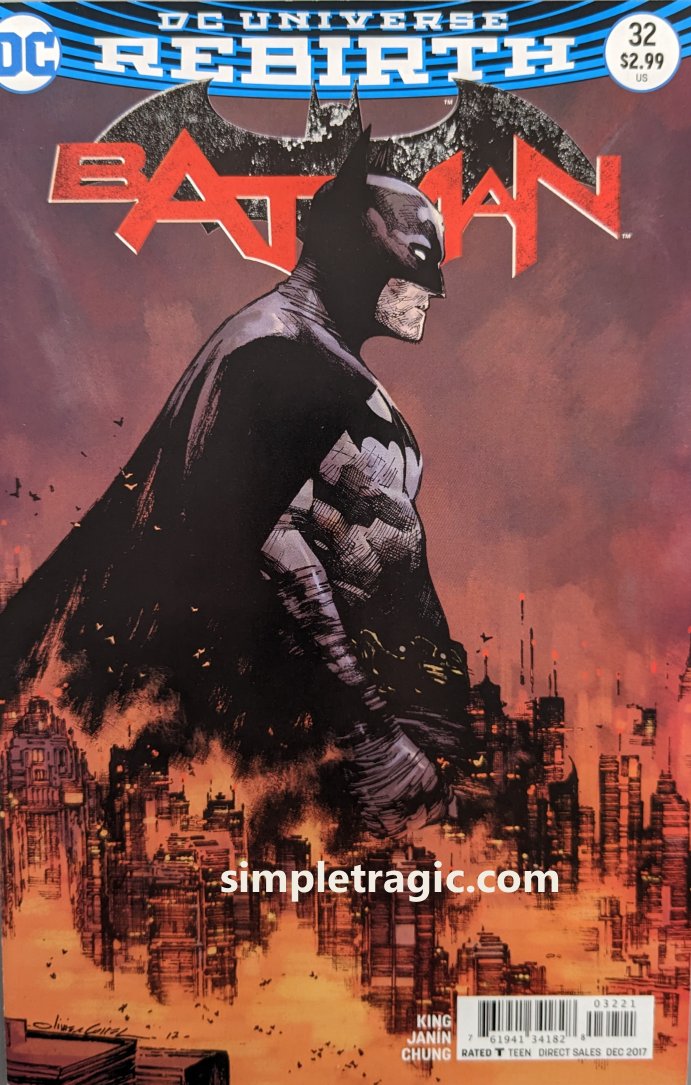 Batman #32 Variant Comic Cover by Olivier Coipel