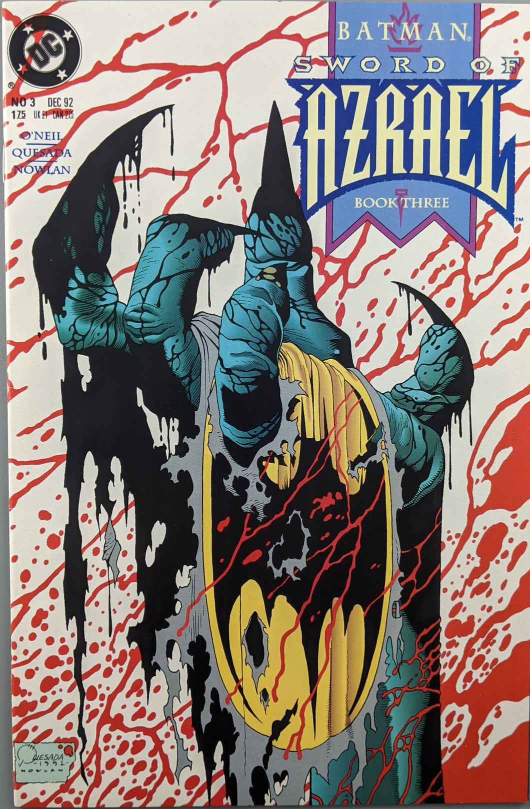 Batman: Sword of Azrael (1992) #3 (of 4)