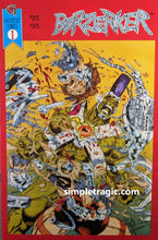 Load image into Gallery viewer, Berzerker #1 Comic Book Cover Art Angel Medina
