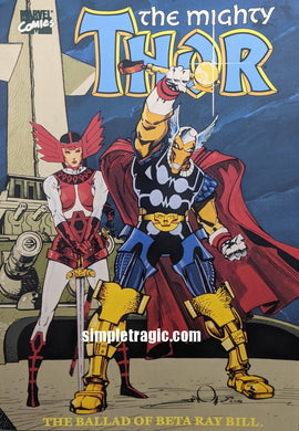 Mighty Thor: The Ballad Of Beta Ray Bill TPB Comic Book Cover Art