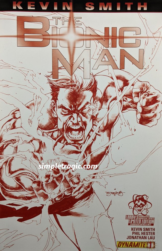 Bionic Man (2011) #1 (Larry's Exclusive)