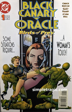 Black Canary / Oracle: Birds Of Prey #1 Comic Book Cover art
