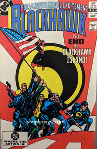 Blackhawk #258 Comic Book Cover Art