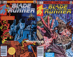 Blade Runner 1982 Comic Book Cover Art