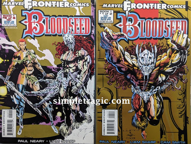 Bloodseed #1-2 Comic Book Cover Art