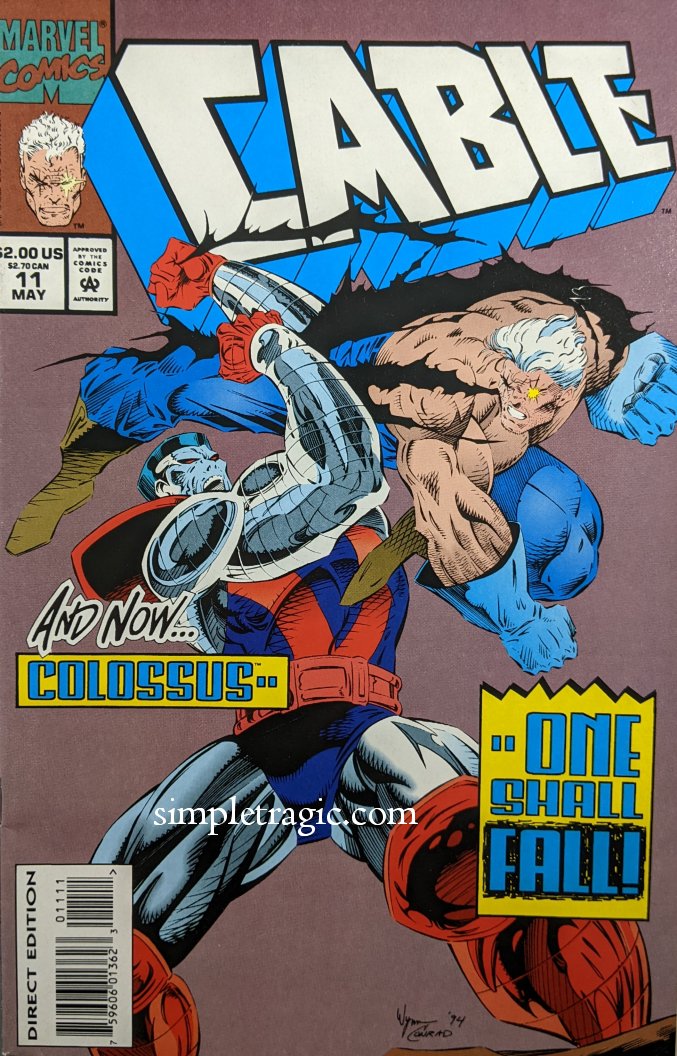 Cable #11 Comic Book Cover Art