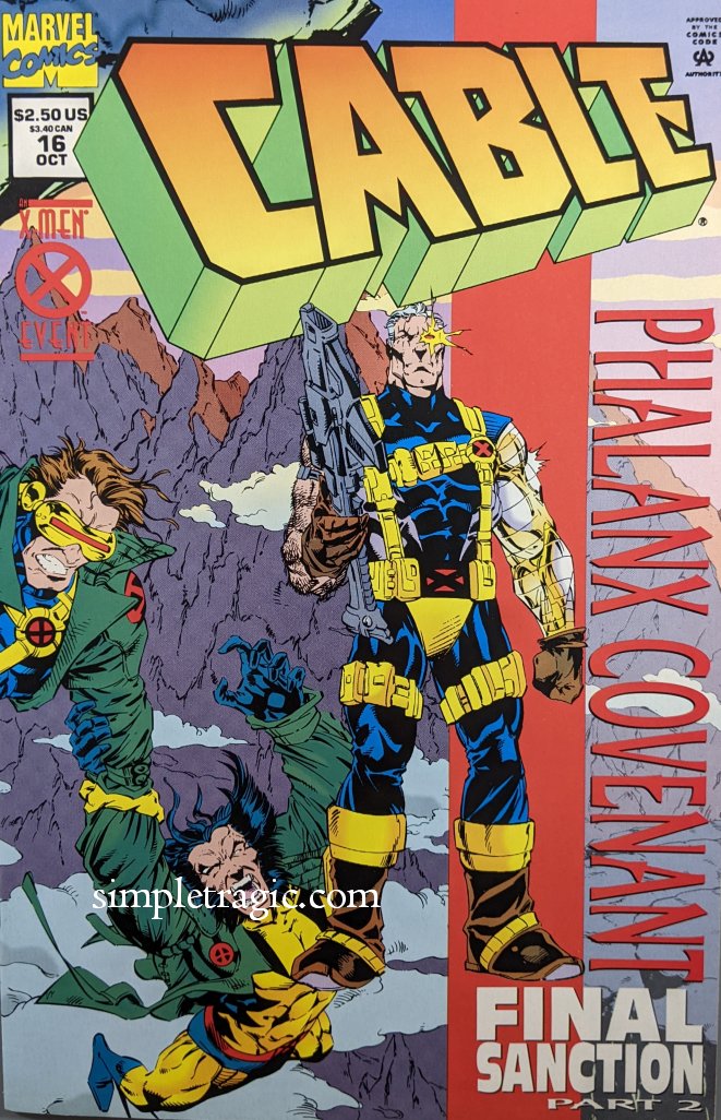Cable #16 Comic Book Cover Art