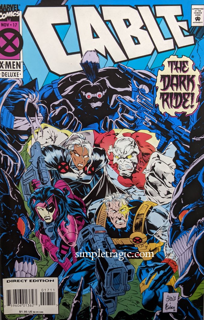 Cable #17 Comic Book Cover Art