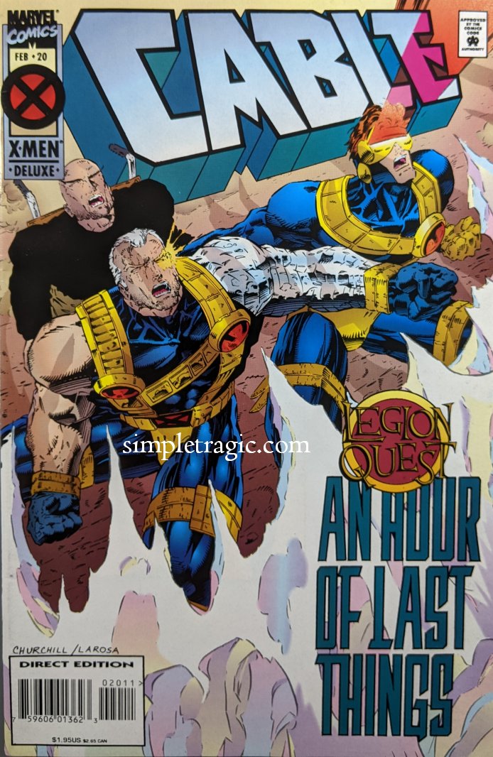 Cable #20 Comic Book Cover Art