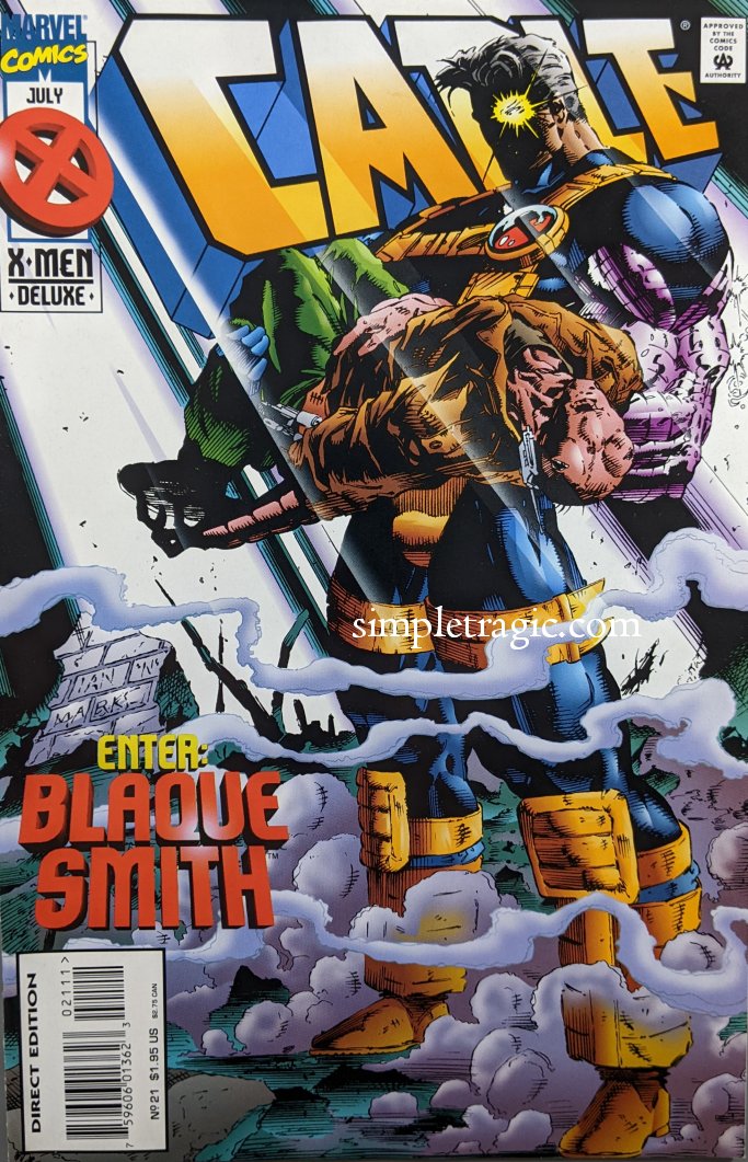 Cable #21 Comic Book Cover by Ian Churchill