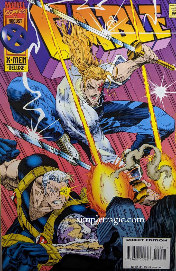 Cable #22 Comic Book Cover by Ian Churchill