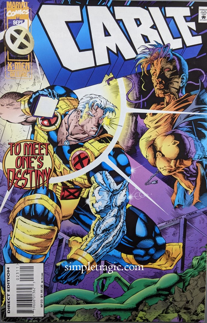 Cable #23 Comic Boo Cover by Ian Churchill