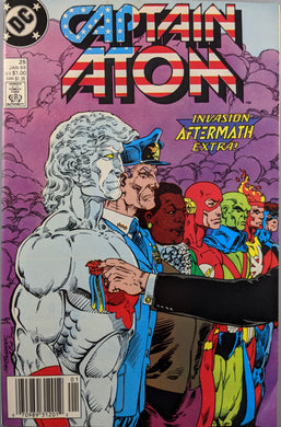 Captain Atom #25 Comic Book Cover Art