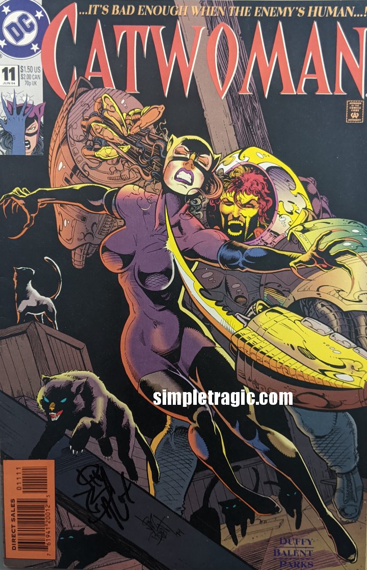 Catwoman (1993) #11 SIGNED