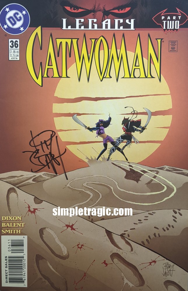 Catwoman (1993) #36 SIGNED