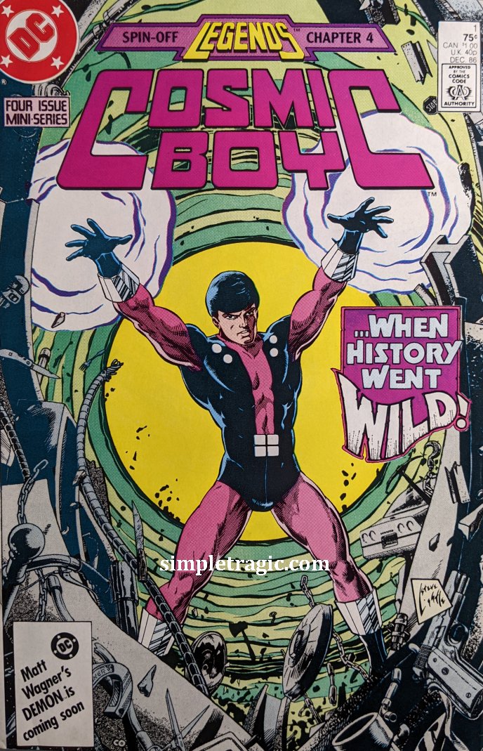 Cosmic Boy 1 Comic Book