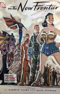 DC The New Frontier TPB Cover Art by Darwyn Cooke