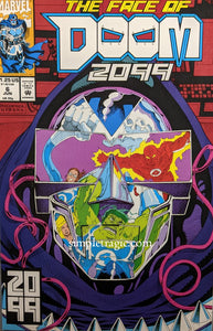 Doom 2099 #6 Comic Book Cover Art