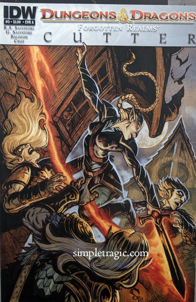 Dungeons & Dragons: Cutter (2013) #3 (of 5) (Cover A)