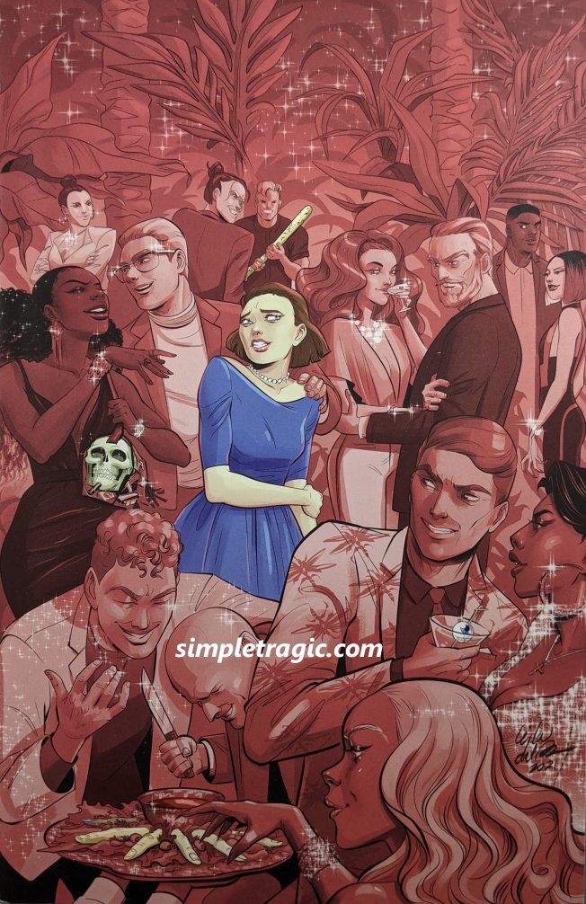 Eat The Rich #1 Comic Book Cover Art