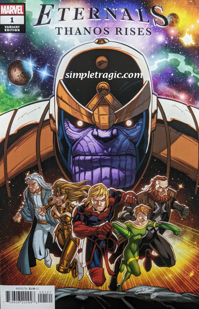 Eternals: Thanos Rises (2021) #1 (Variant Lim)