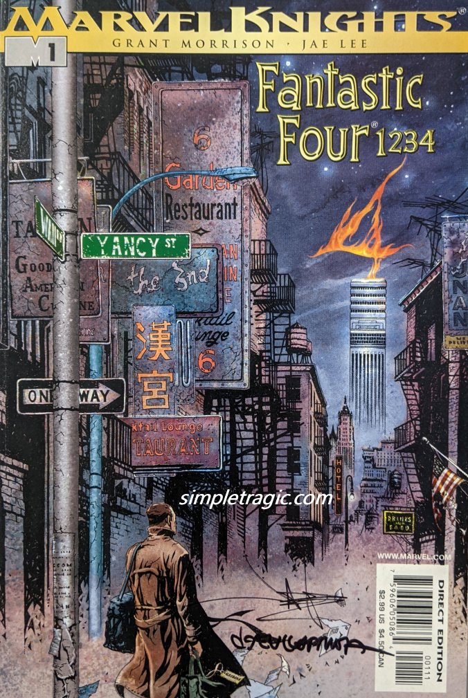 Fantastic Four: 1234 (2001) #1 (of 4) SIGNED x2