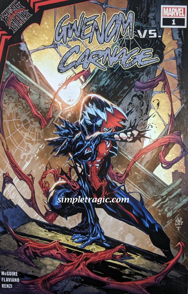 King In Black: Gwenom Vs. Carnage (2021) #1 (of 3) (Walmart Variant)