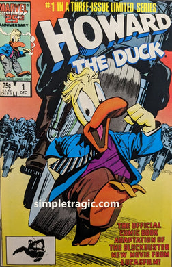 Howard The Duck The Movie #1 Comic Book Cover Art Kyle Baker