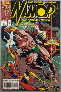 Namor The Sub-Mariner #47 Comic Book Cover Art