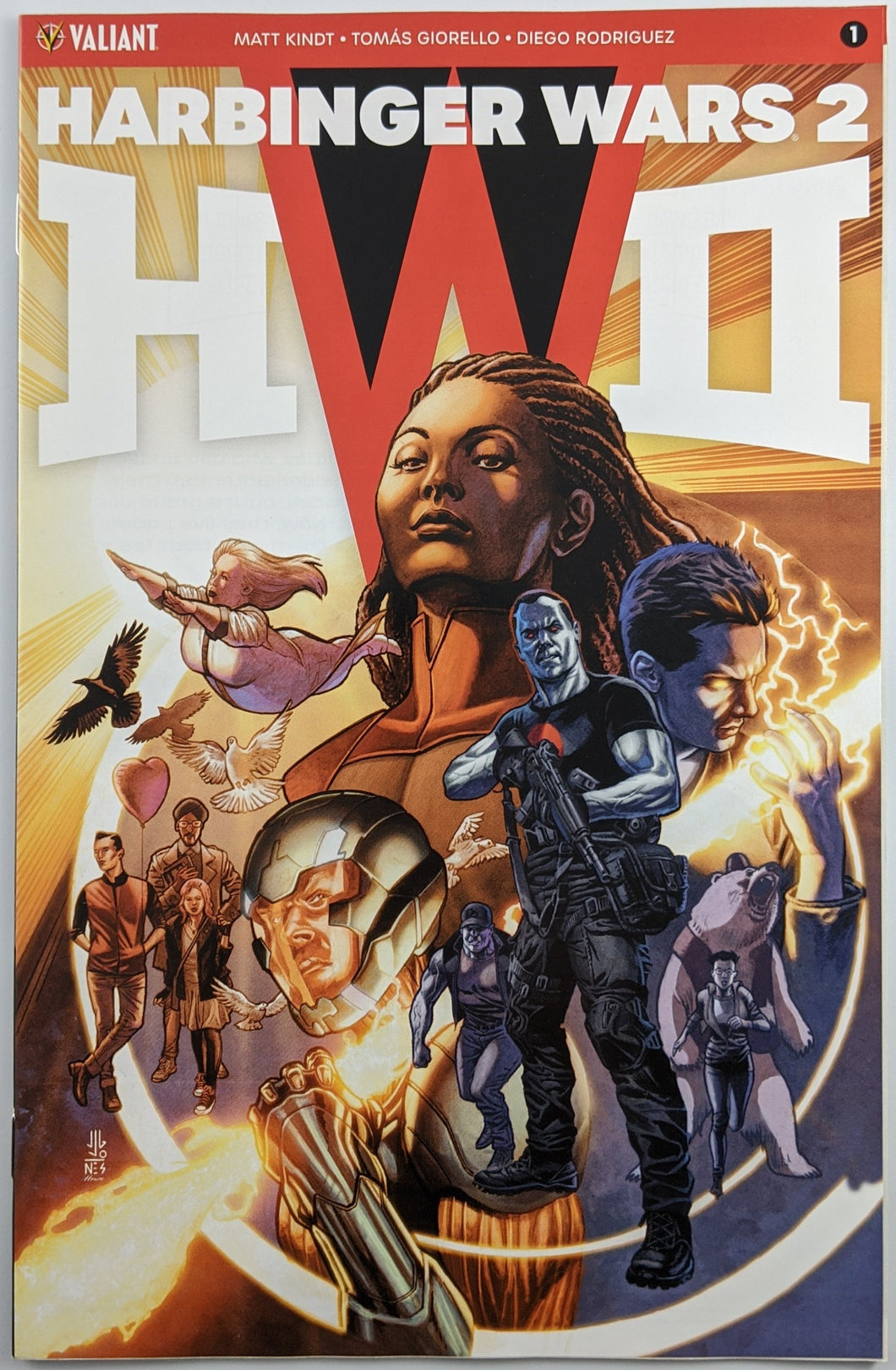 Harbinger Wars 2 (2018) #1 Cover A