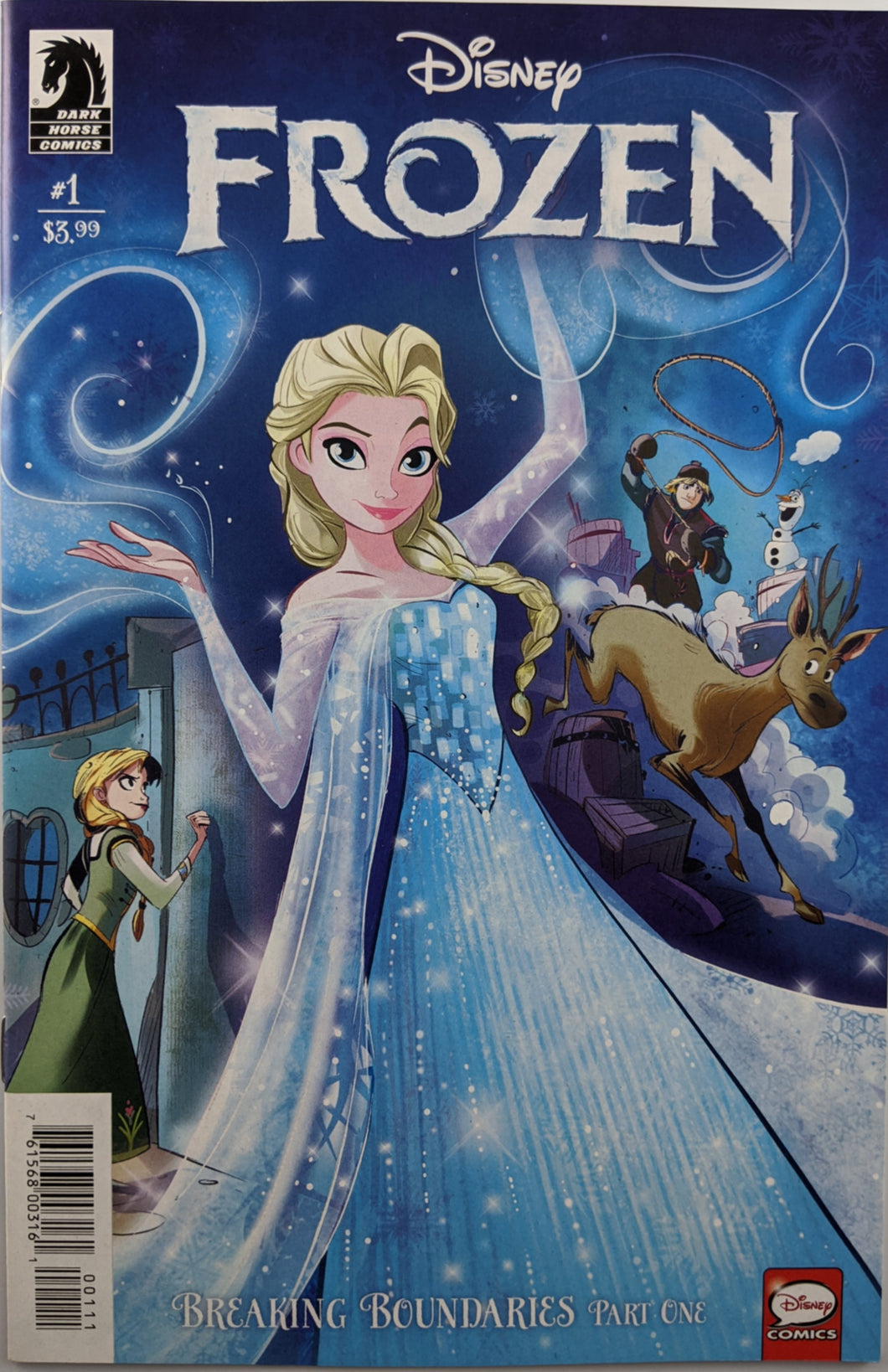Frozen: Breaking Boundaries (2018) #1 Cover A