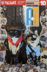 A&A: The Adventures Of Archer & Armstrong (2016) #10 (Cat Cosplay Cover)