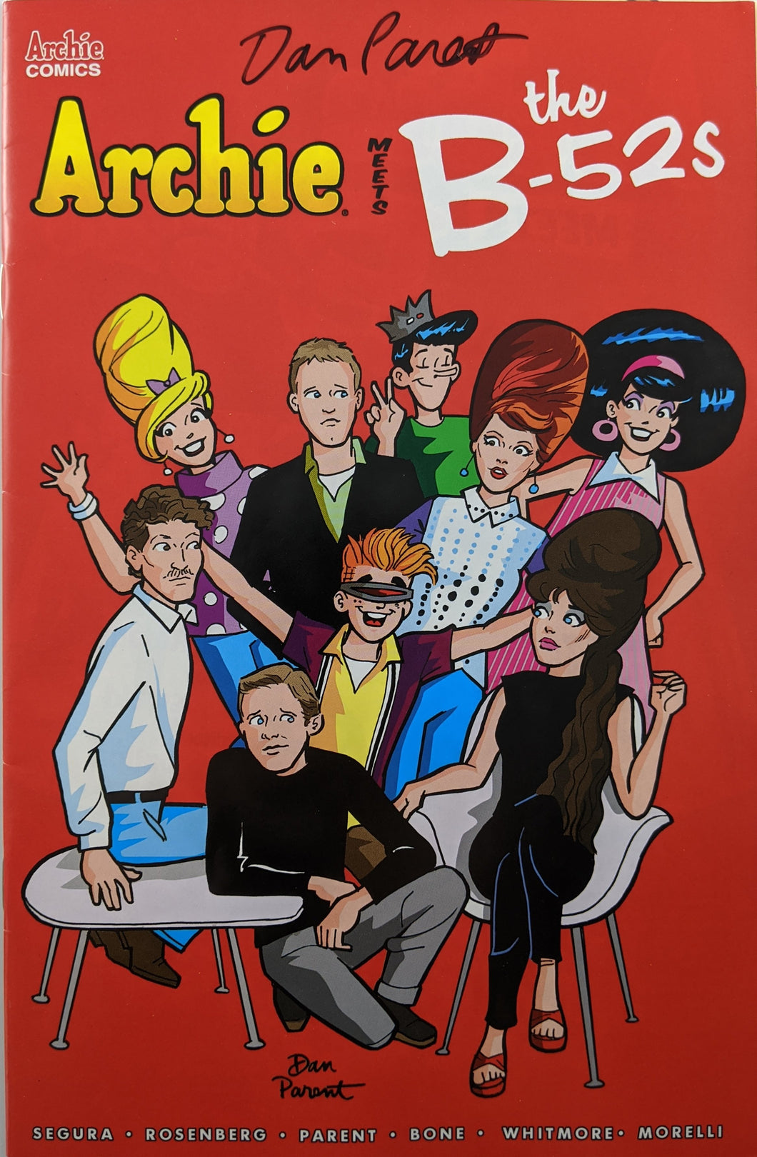 Archie Meets The B-52s (2020) #1 Cover A SIGNED Parent