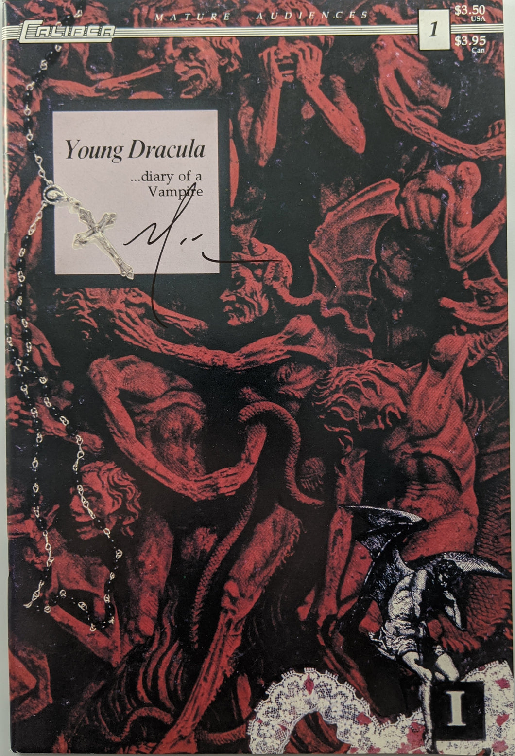 Young Dracula (1992) #1 SIGNED Mack