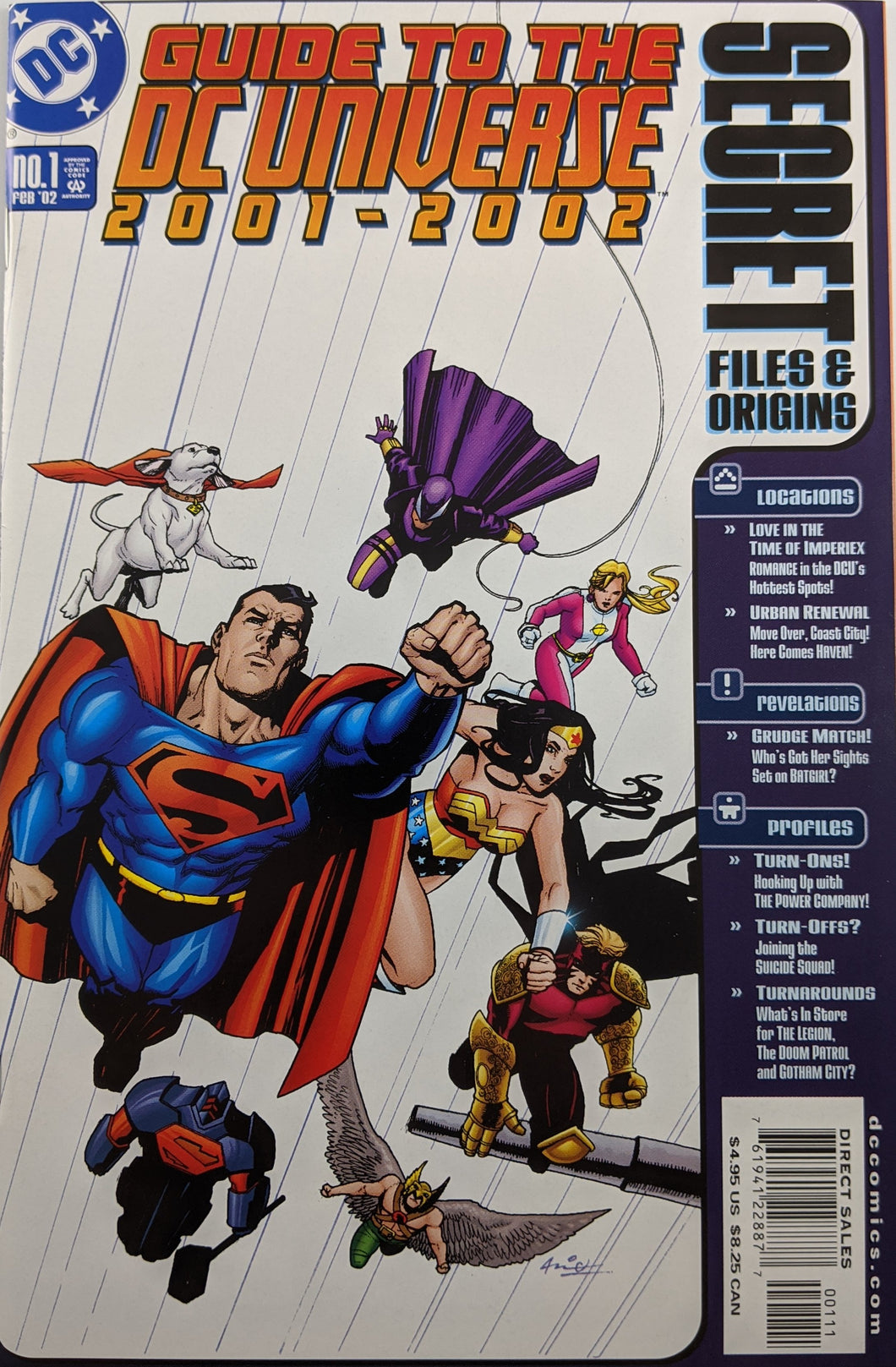 Guide To The DC Universe Secret Files And Origins 2001-2002 (2002) #1