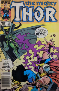 Thor #354 Comic Book Cover Art by Walter Simonson